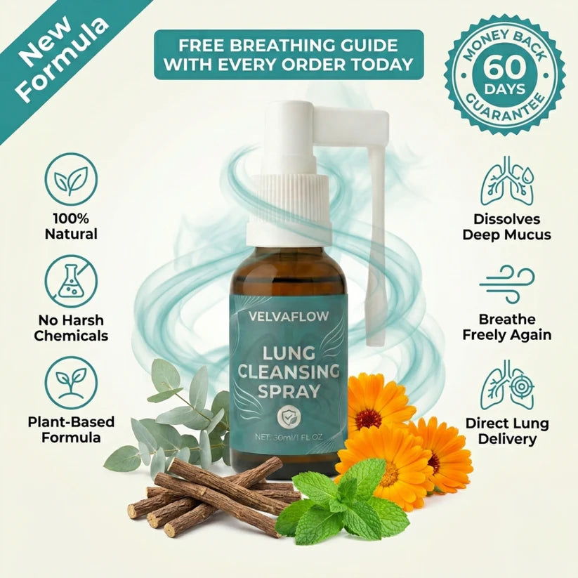 VelvaFlow™ Lung Cleansing Spray