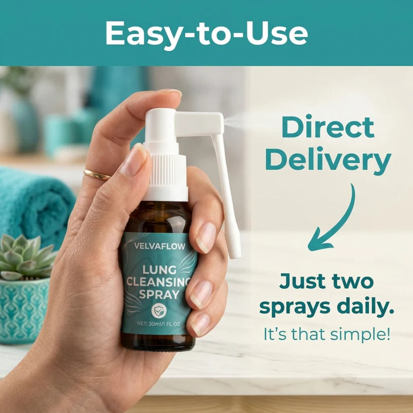 VelvaFlow™ Lung Cleansing Spray